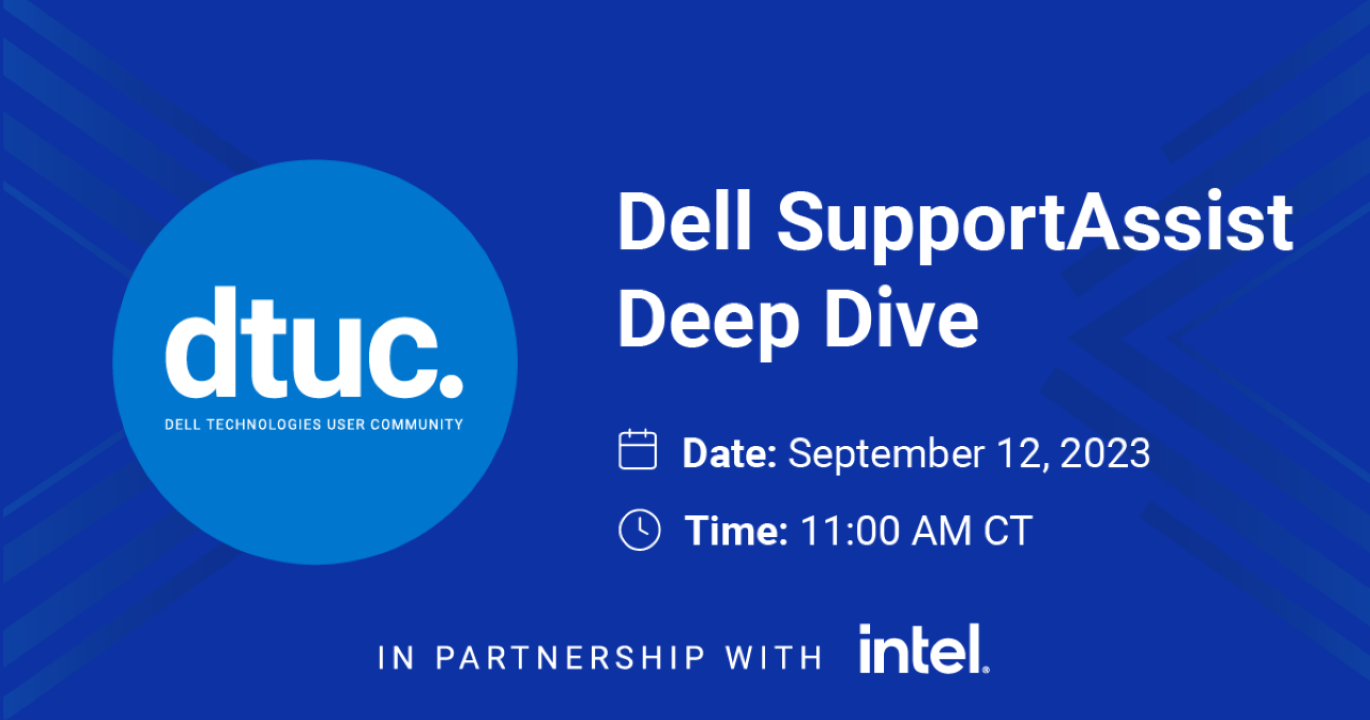 SupportAssist Deep Dive